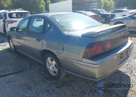 2005 Chevrolet Impala из США, поврежденный, VIN 2G1WF52EX59362535